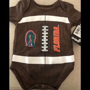 Brand new University of Florida Gators onsie 0-3M